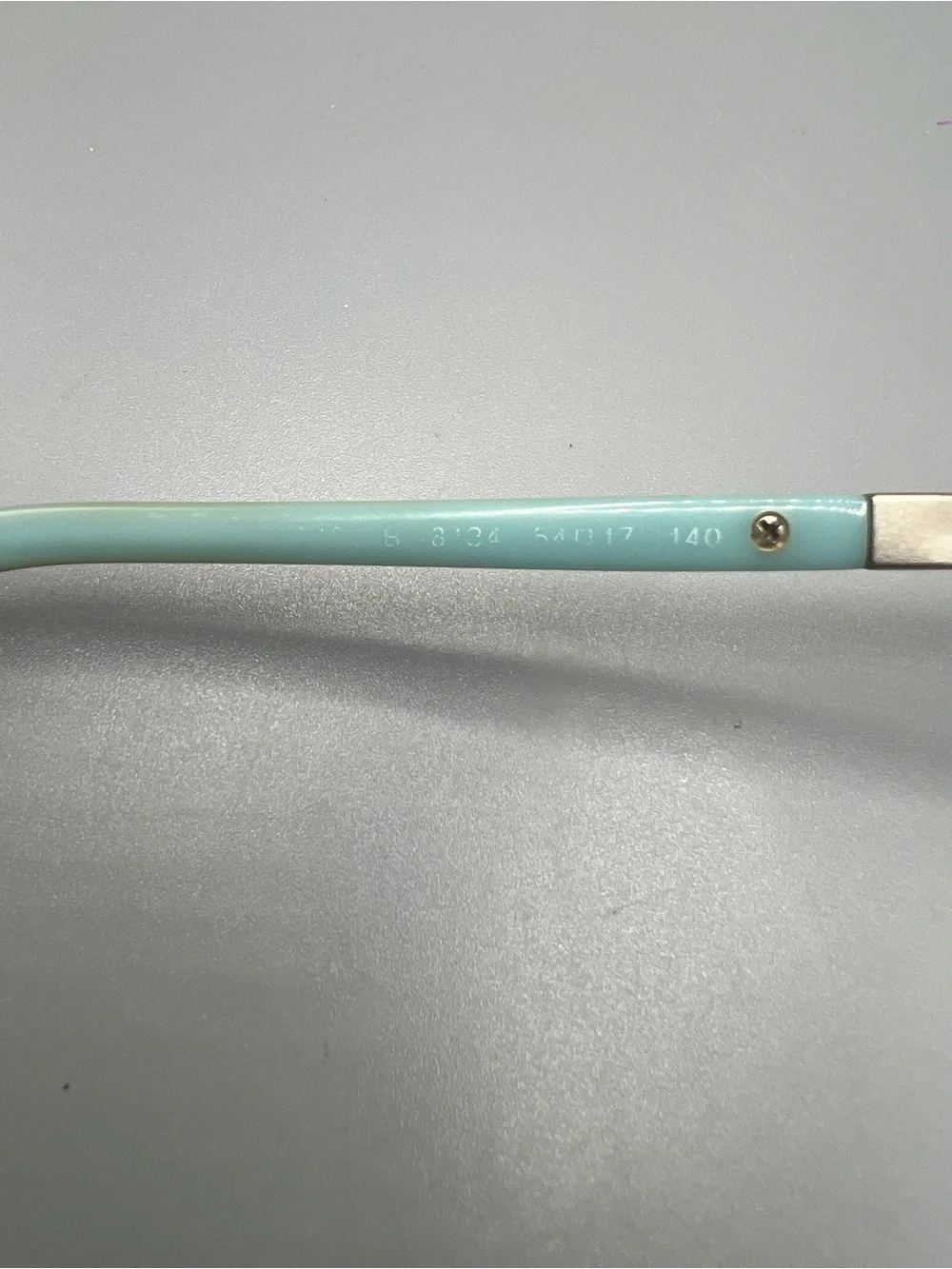 Tiffany & Co. Women’s Eyeglasses Brown Tortoise Tiffany Blue Crystal Frames